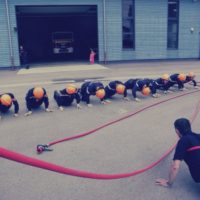 des tests sportif chez les sapeurs pompiers