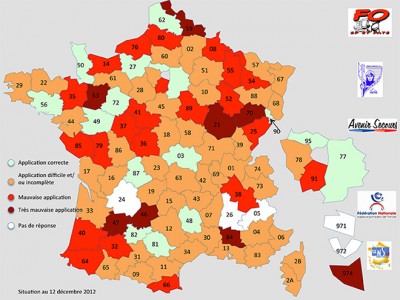 la carte de la refonte de la filière spp